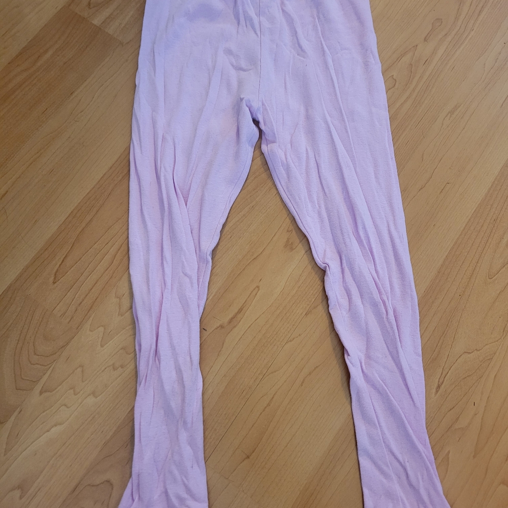 Lavender Stretchy Textured Leggings